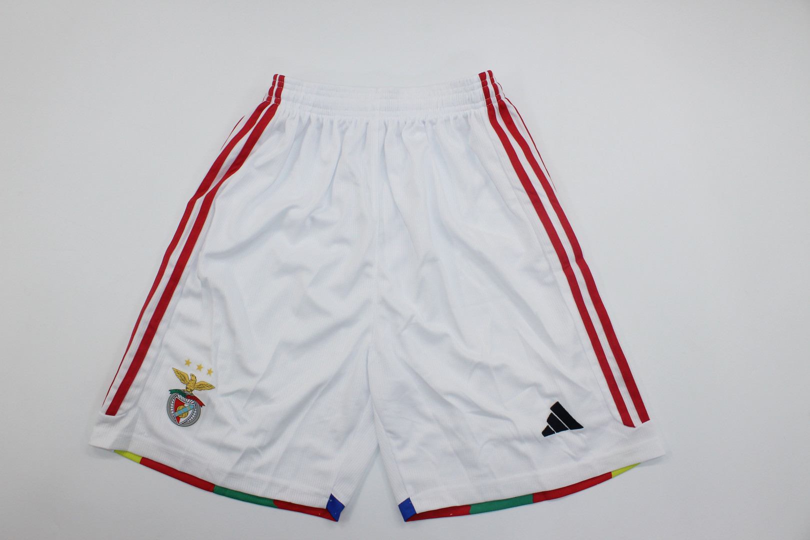 AAA Quality Benfica 23/24 Third White Soccer Shorts